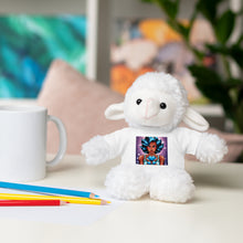 Load image into Gallery viewer, Blue Hearts and Red Diamonds Stuffed Animals with Tee