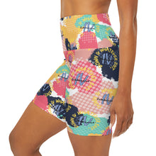 Load image into Gallery viewer, DIVW High Waisted Yoga Shorts (AOP)