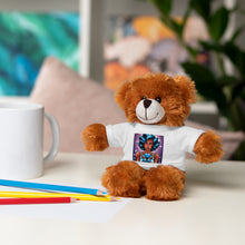 Load image into Gallery viewer, Blue Hearts and Red Diamonds Stuffed Animals with Tee