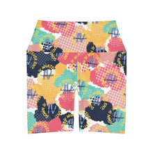 Load image into Gallery viewer, DIVW High Waisted Yoga Shorts (AOP)