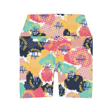 Load image into Gallery viewer, DIVW High Waisted Yoga Shorts (AOP)