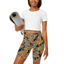 Load image into Gallery viewer, DIVW High Waisted Yoga Shorts (AOP)