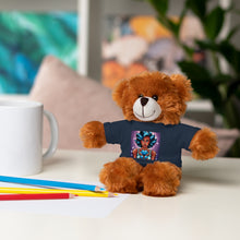 Load image into Gallery viewer, Blue Hearts and Red Diamonds Stuffed Animals with Tee