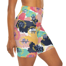 Load image into Gallery viewer, DIVW High Waisted Yoga Shorts (AOP)