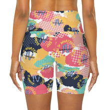 Load image into Gallery viewer, DIVW High Waisted Yoga Shorts (AOP)