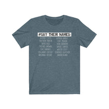 将图片加载到图库查看器,Say their names Tee
