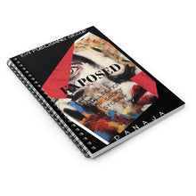 Load image into Gallery viewer, EXPOSED Spiral Notebook - Ruled Line