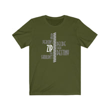 将图片加载到图库查看器,Zipcode Tee