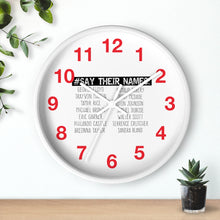 将图片加载到图库查看器,Say their names Wall clock