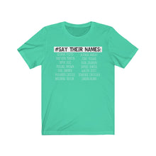 将图片加载到图库查看器,Say their names Tee