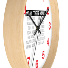 将图片加载到图库查看器,Say their names Wall clock