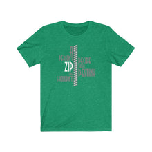 将图片加载到图库查看器,Zipcode Tee