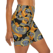 Load image into Gallery viewer, DIVW High Waisted Yoga Shorts (AOP)
