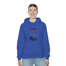 Load image into Gallery viewer, I am Not Your Man Unisex Heavy Blend™ Hooded Sweatshirt
