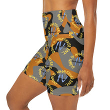 Load image into Gallery viewer, DIVW High Waisted Yoga Shorts (AOP)
