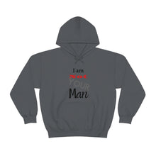 Load image into Gallery viewer, I am Not Your Man Unisex Heavy Blend™ Hooded Sweatshirt
