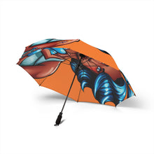 Afbeelding in Gallery-weergave laden, Pop Art Pin-Up Foldable Umbrella — Semi‑Automatic Compact Rain Parasol
