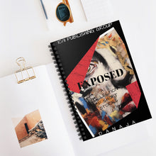 Load image into Gallery viewer, EXPOSED Spiral Notebook - Ruled Line
