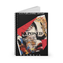 Load image into Gallery viewer, EXPOSED Spiral Notebook - Ruled Line
